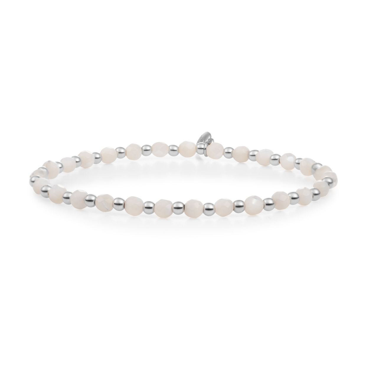 Armband - Parel Interstellar - Zilver 3mm