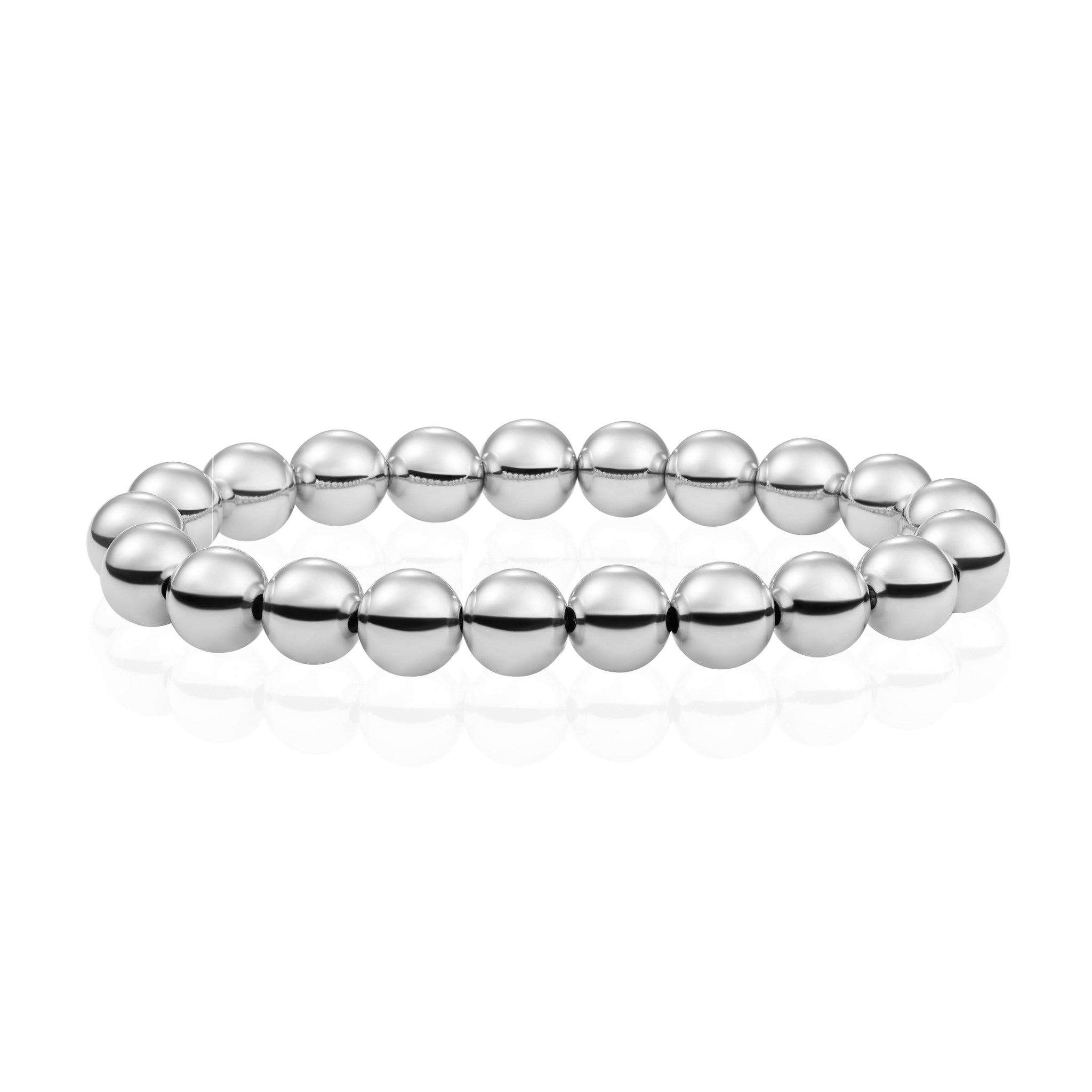 Armband | Zilver Saturn Large - 8mm