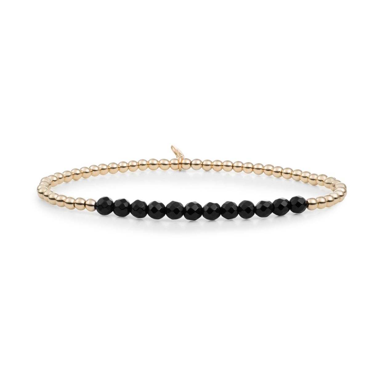 Armband - Onyx Universum - Goud 3mm