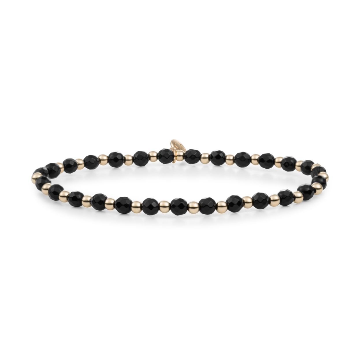 Armband - Onyx Interstellar - Goud 3mm
