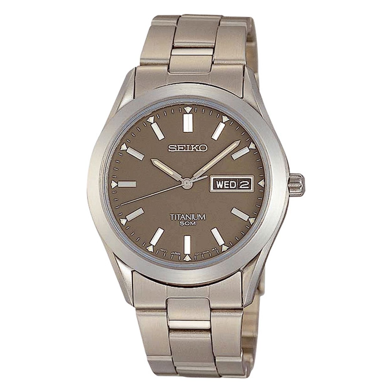Seiko heren horloge titanium