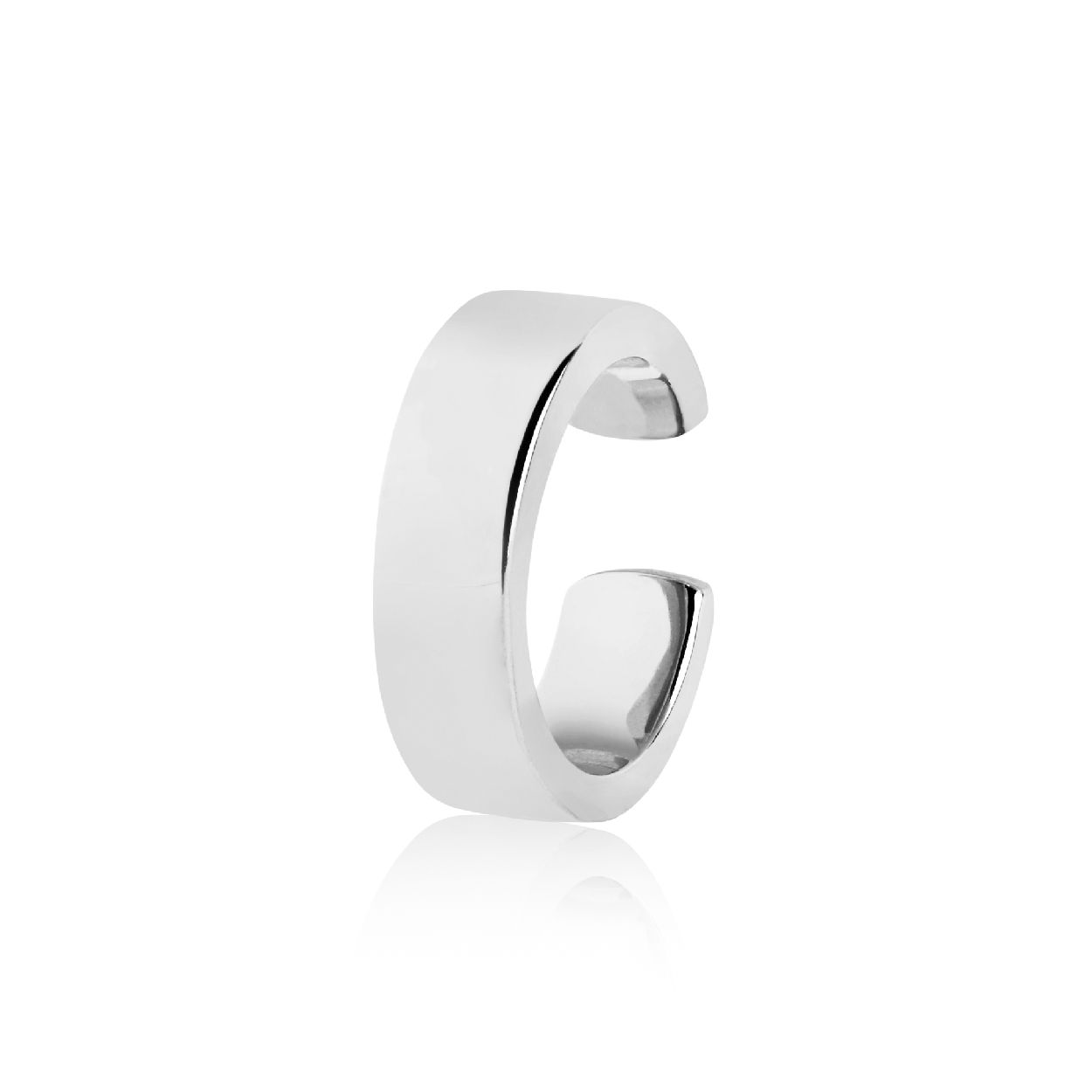 Deze earcuff is van het merk Sif Jakobs. De kleur van het sieraad is zilver.