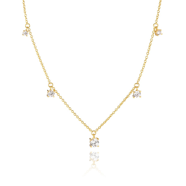 Deze collier is van het merk Sif Jakobs. Het is een damessieraad gemaakt van goud. De collier is goud van kleur.De verdere specificaties van de collier zijn als volgt:
Steensoort: Zirkoon
Steenkleur: Wit