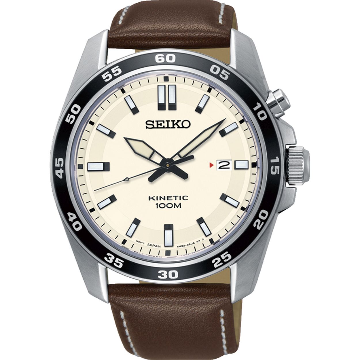 Ontdek de schitterende SEIKO SKA787P1. Een edelstaal horloge met een kastmaat van 42.6 mm.