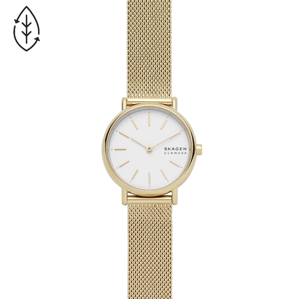 Dit dameshorloge is van het merk Skagen. Het is een  horloge met een band gemaakt van edelstaal . De diameter van de kast is 30 mm.
De verdere specificaties van het horloge zijn als volgt:
Bandbreedte (mm): 14
Kastmateriaal: edelstaal
Techniek: quartz