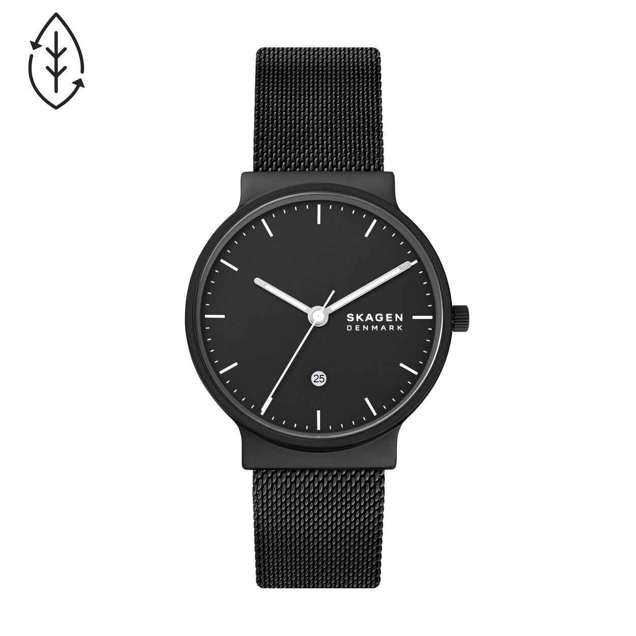 Dit Herenhorloge is van het merk SKAGEN uit de collectie pro-planet. Het is een analoog horloge gemaakt van edelstaal. De diameter van de kast is 40 mm.
De verdere specificaties van het horloge zijn als volgt:
Bandbreedte (mm): 20mm
Kastmateriaal: edelstaal
Techniek: quartz