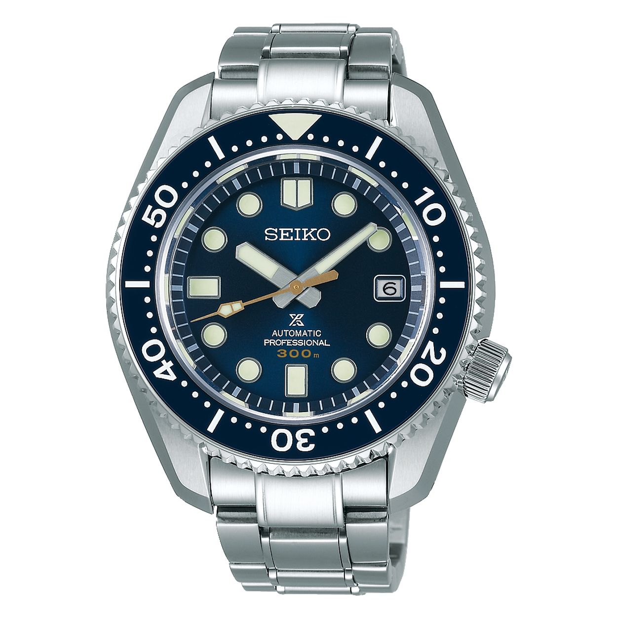 Seiko Prospex - Saturation Diver Cal. 8L35 automaat 300m WR Saffierglas extra rubberen band