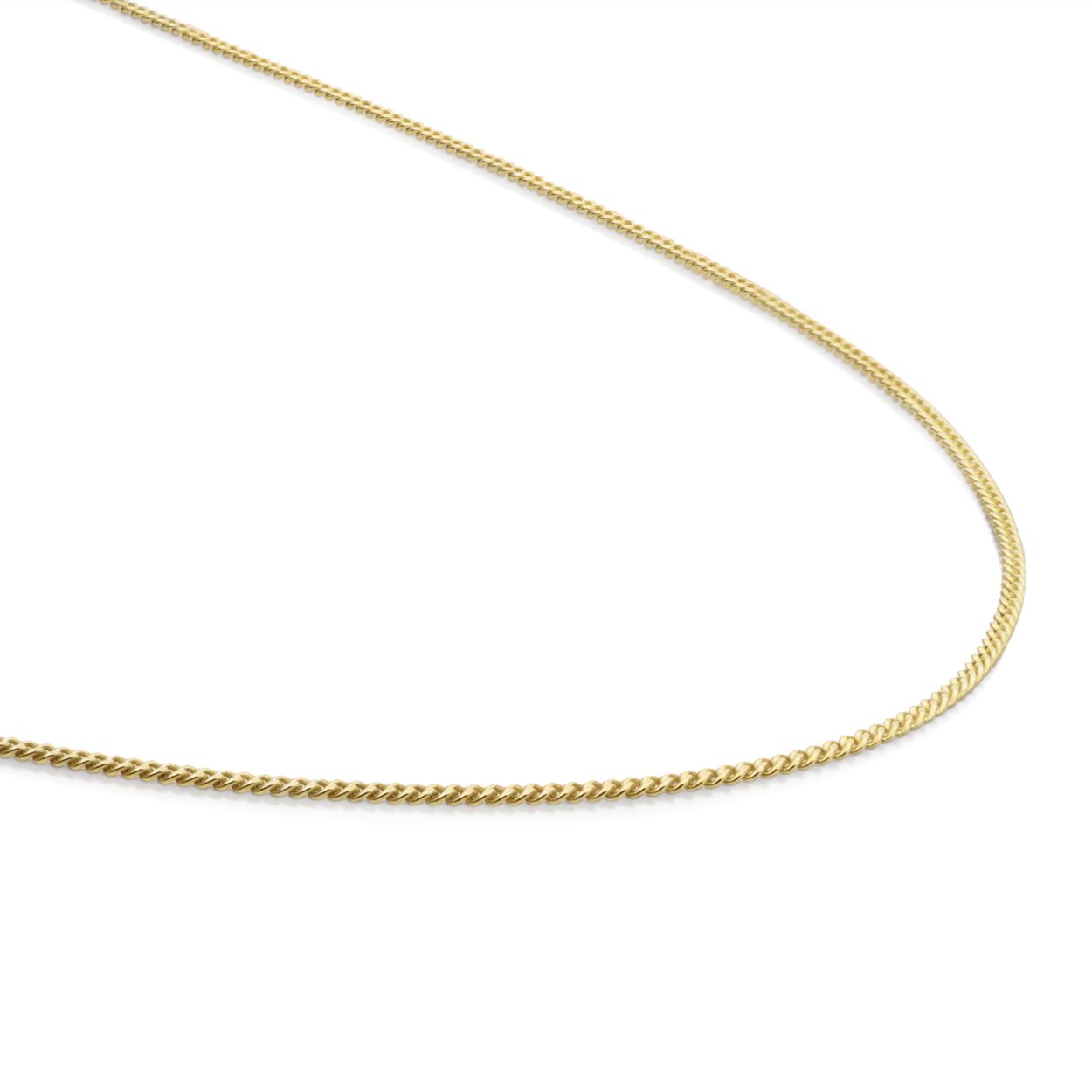 Collier - Goud verguld - Zilver - 60cm