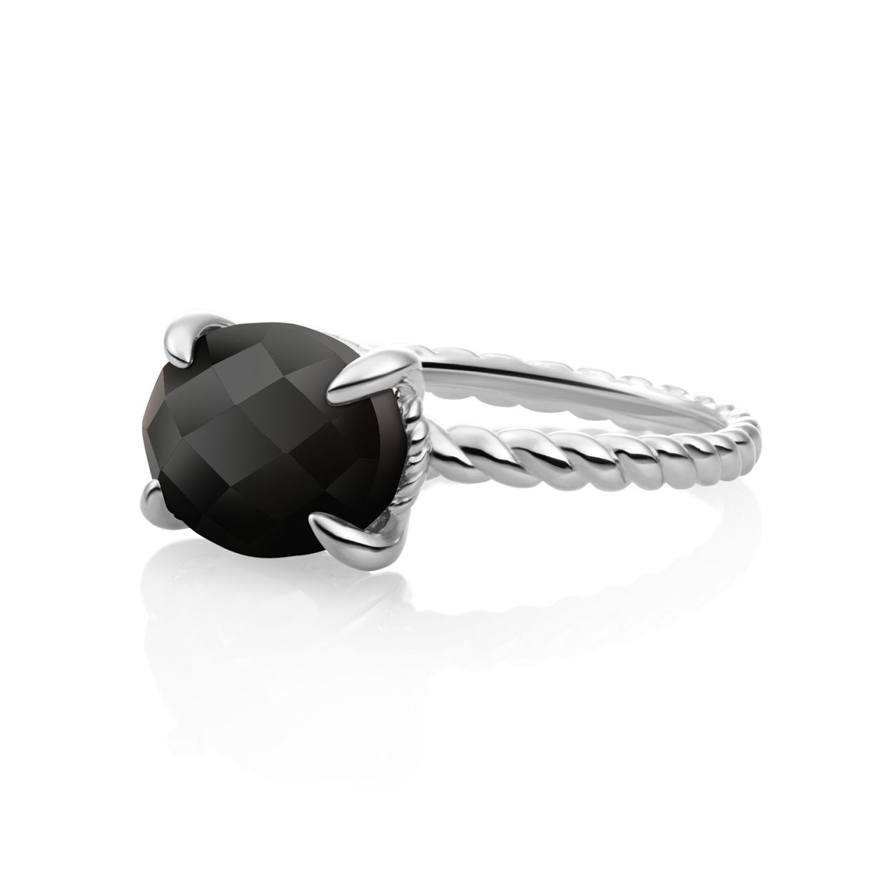 Deze ring is van het merk Sparkling Jewels. Het is een damessieraad gemaakt van zilver. De ring is zilver van kleur.
De verdere specificaties van de/het ring zijn als volgt:
Steensoort: Onyx