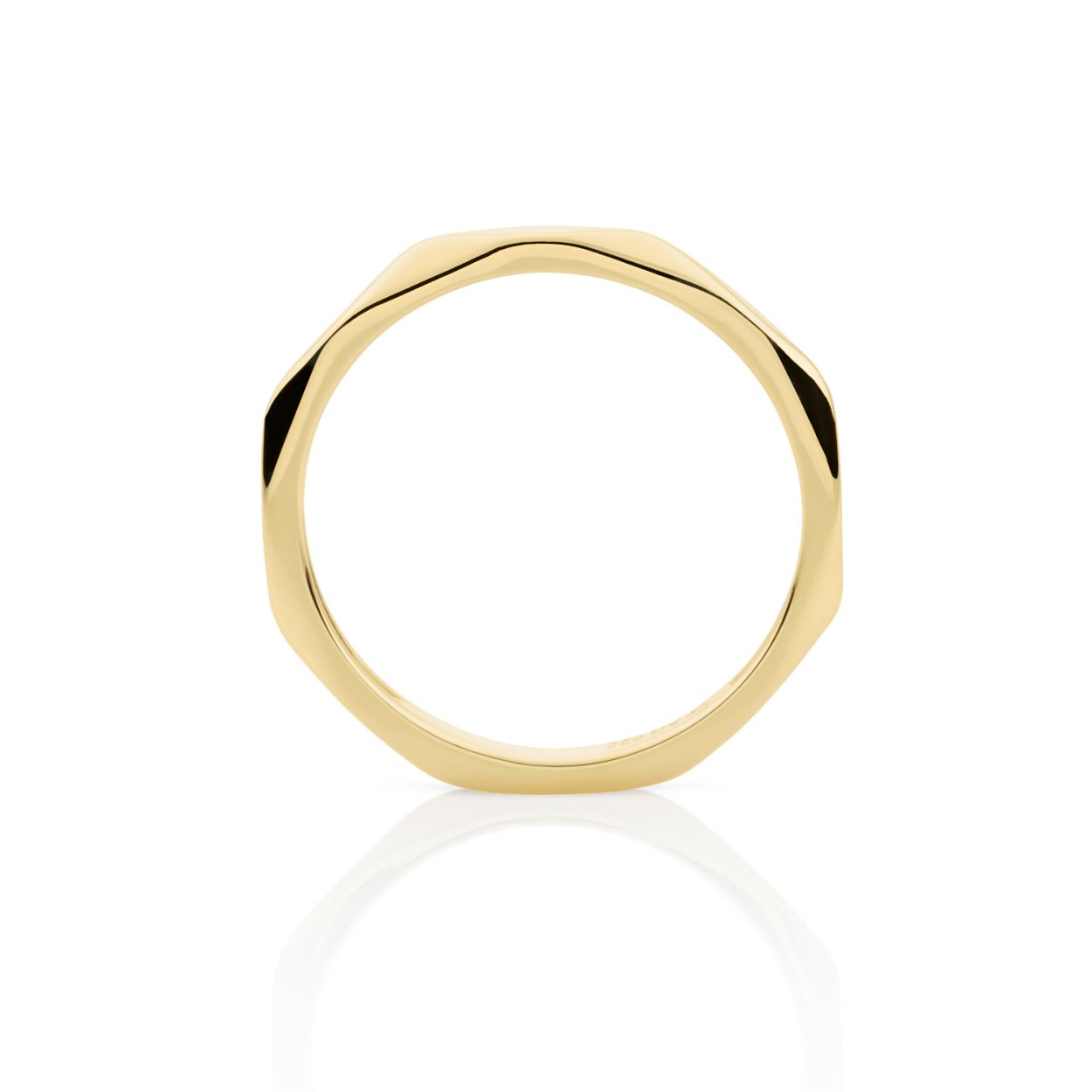 Ring - 9k Goud - 54