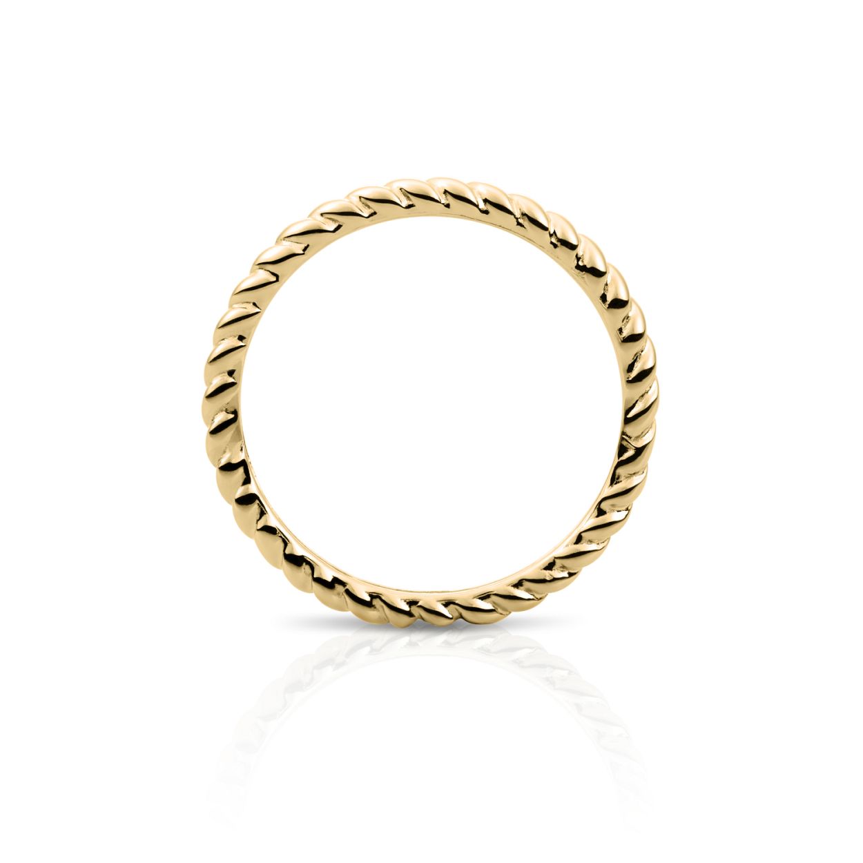 Ring - 9k Goud - Twist Additional - 54