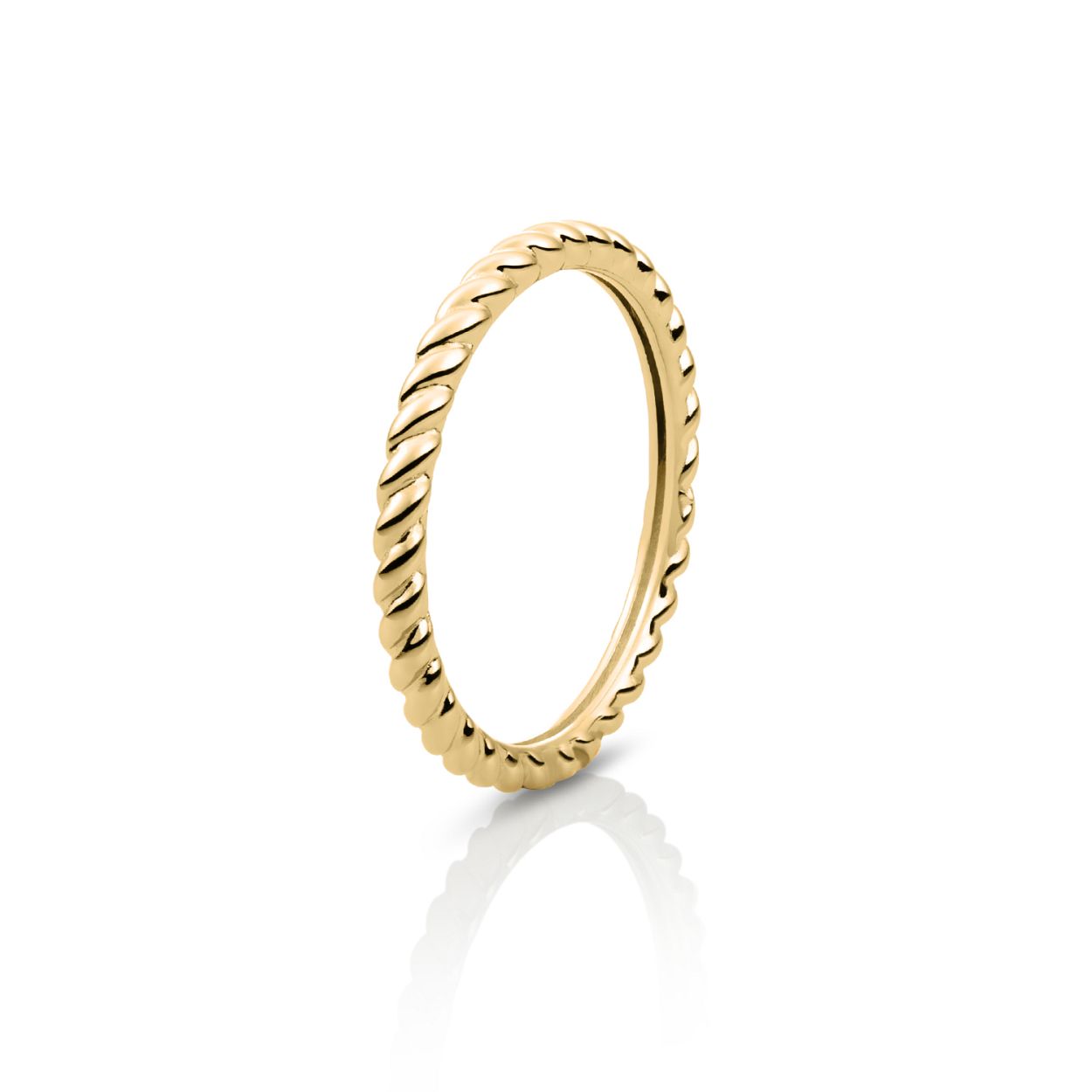 Ring - 9k Goud - Twist Additional - 58