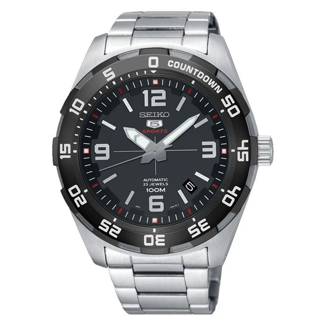 Als je op zoek bent naar een kwalitatief goed horloge dan is deze Seiko 5 sports srpb81k1 horloge polshorloge zeker geschikt. De kast is gemaakt van staal en springt direct in het oog. De tijd is eenvoudig af te lezen. De waterbestendigheid van dit horloge is 10 ATM. Het horloge heeft een band die gemaakt is van roestvrij staal en je sluit het horloge eenvoudig met een vouwsluiting. Het uurwerk in het horloge is een automatisch-uurwerk, wat betekent dat deze geen batterij bevat.