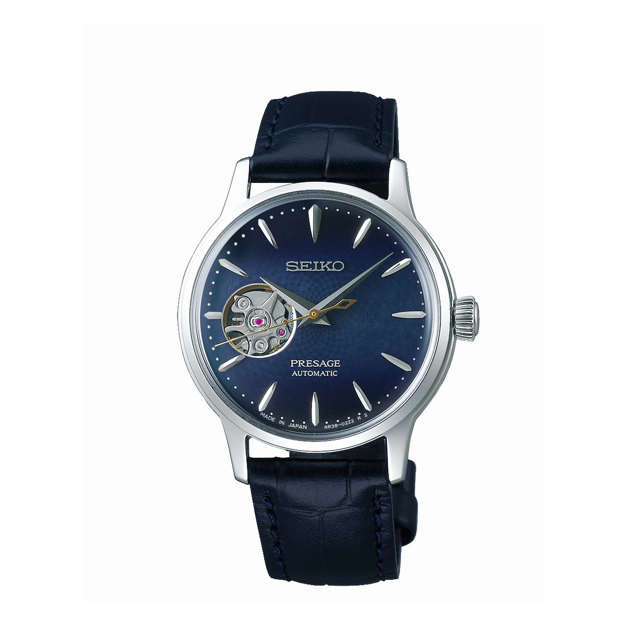 Dit dameshorloge is van het merk Seiko. Het is een analoog horloge gemaakt van leer. De diameter van de kast is 33.8 mm en de kast is 11.5 mm dik.
De verdere specificaties van het horloge zijn als volgt:
Glassoort: hardlex mineraal glas
Bandbreedte: 17
Kastmateriaal: staal
Waterdichtheid: 5 ATM
Techniek: automaat