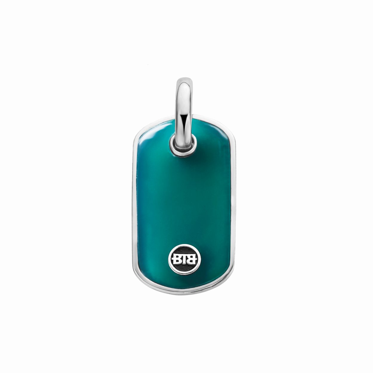 676GR - Stone Pendant Green Chalcedony
