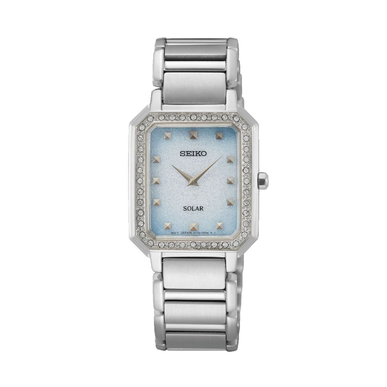 Dit herenhorloge is van het merk Seiko. Het is een analoog horloge gemaakt van staal. De diameter van de kast is 41.4 mm en de kast is 12 mm dik.
De verdere specificaties van het horloge zijn als volgt:
Glassoort: saffier glas
Bandbreedte: 18
Kastmateriaal: staal
Waterdichtheid: 10 ATM
Techniek: solar