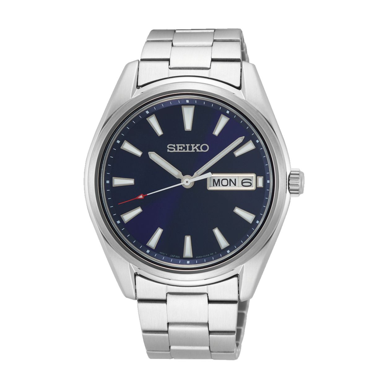 Seiko Horloge SUR341P1
Dit horloge is van het merk Seiko. Het is een analoog horloge gemaakt van staal. De diameter van de kast is 26 mm en de kast is 7 mm dik.
De verdere specificaties van het horloge zijn als volgt:
Glassoort: hardlex mineraal glas
Bandbreedte: 12
Kastmateriaal: staal
Waterdichtheid: 3 ATM
Techniek: quartz
