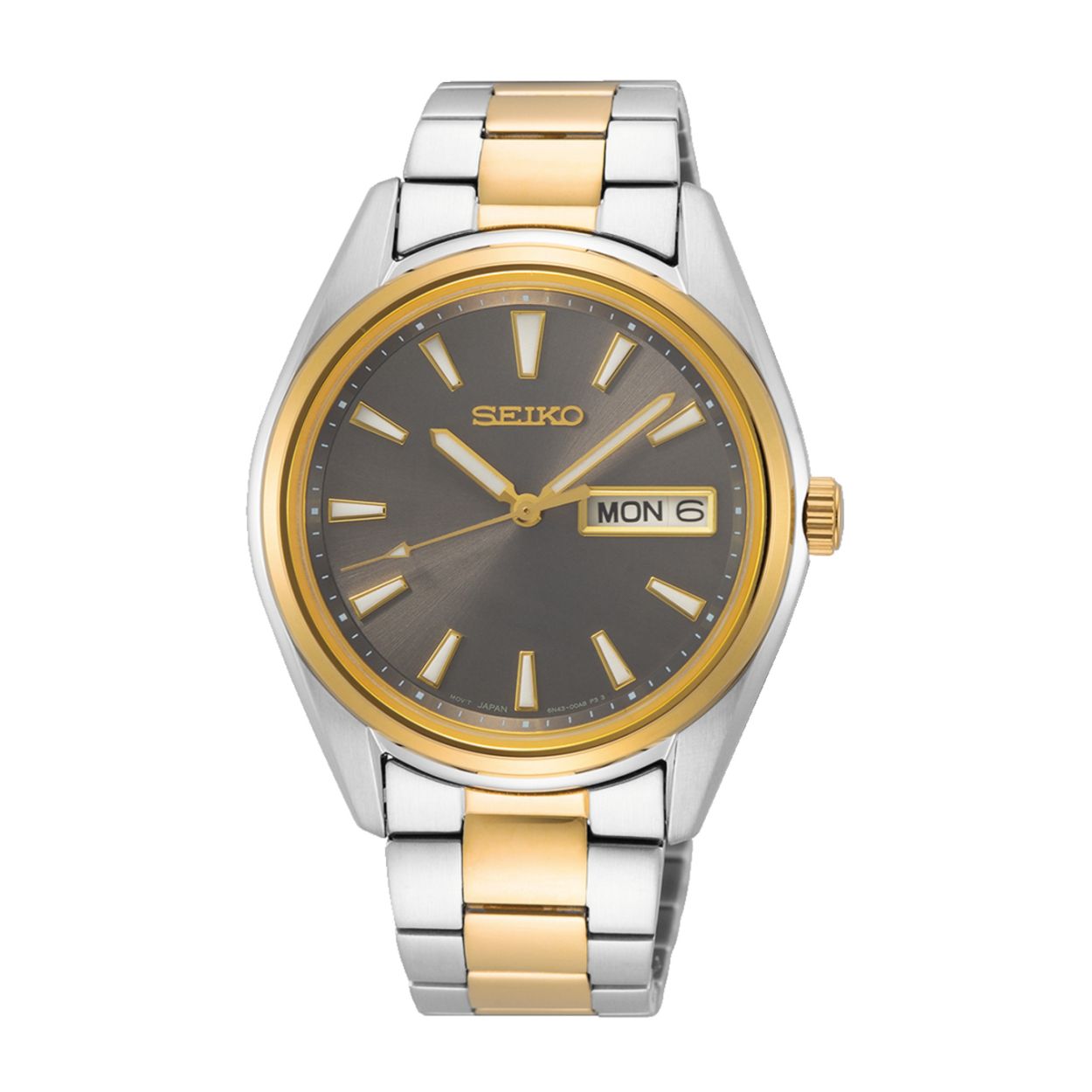 Seiko - 100m WR Saffierglas Quartz Cal. 6N43