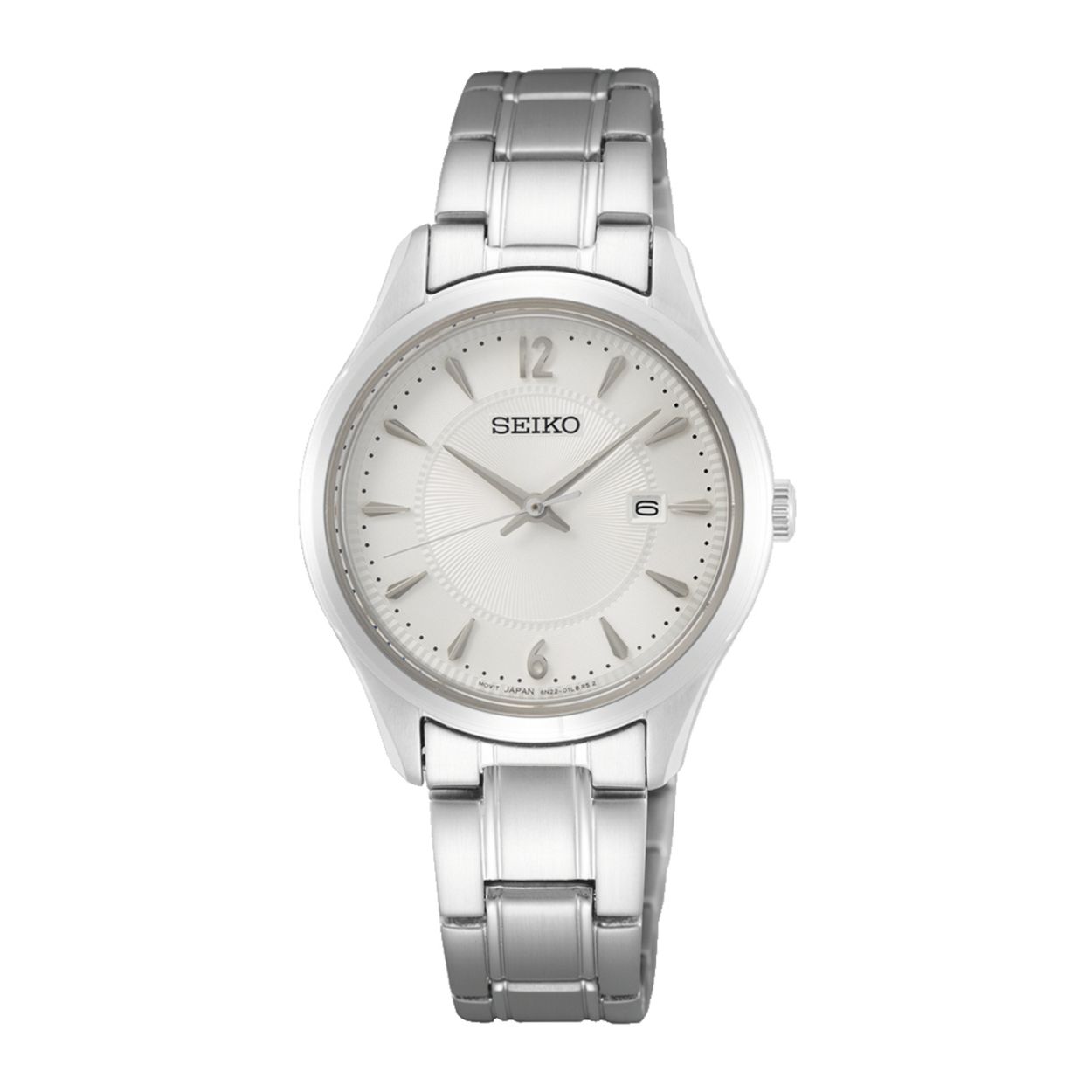 Dit herenhorloge is van het merk Seiko. Het is een analoog horloge gemaakt van staal. De diameter van de kast is 39.4 mm en de kast is 8 mm dik.
De verdere specificaties van het horloge zijn als volgt:
Glassoort: saffier glas
Bandbreedte: 18
Kastmateriaal: staal
Waterdichtheid: 10 ATM
Techniek: quartz