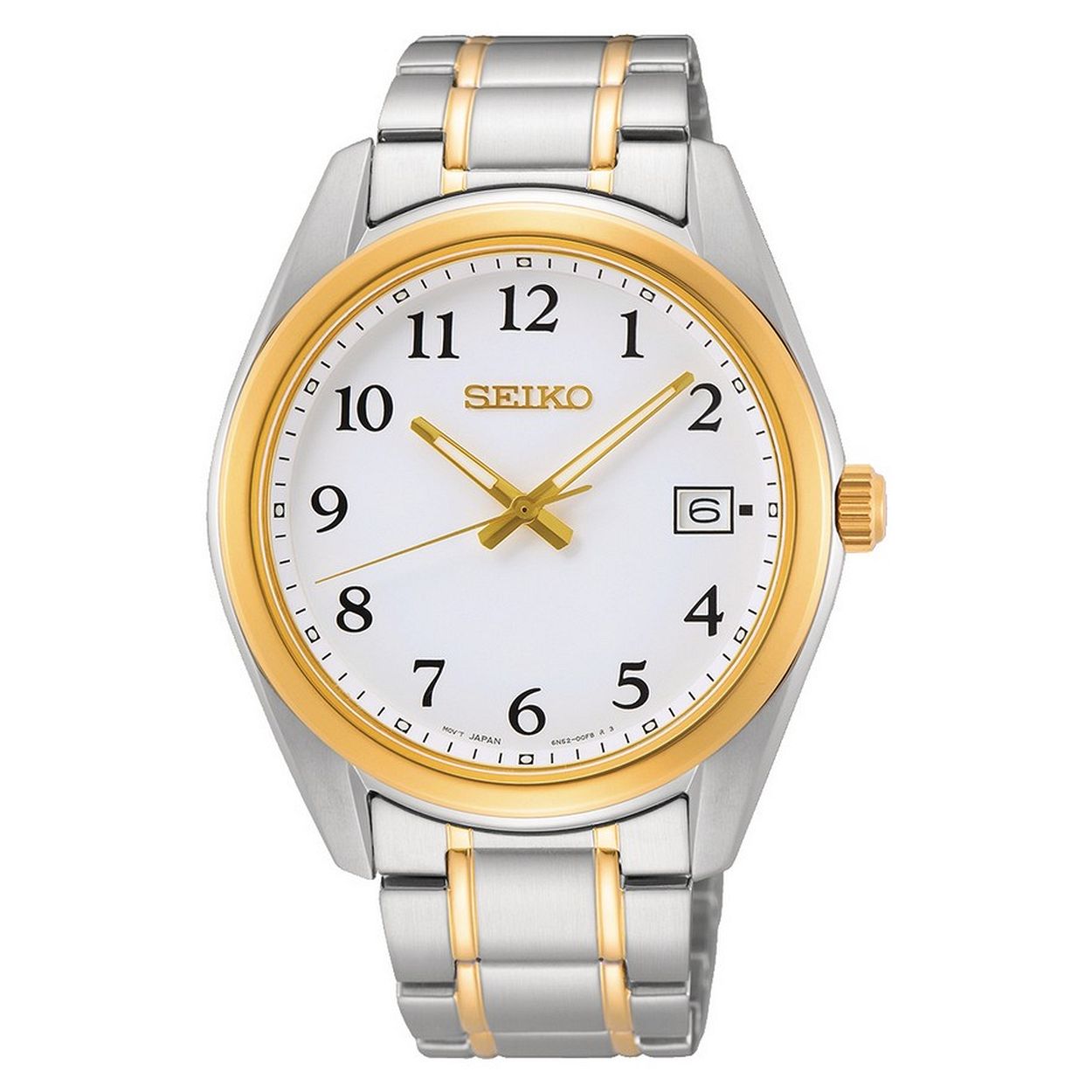 Seiko heren horloge met saffierglas SUR460P1