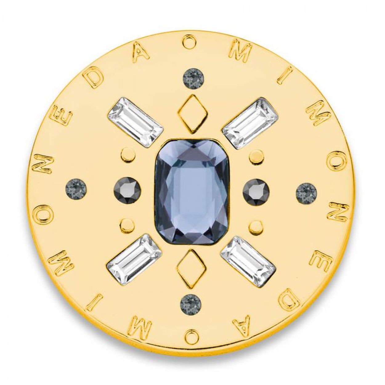 MI MONEDA GEMAAKT VAN EDELSTAAL, MAAT: S