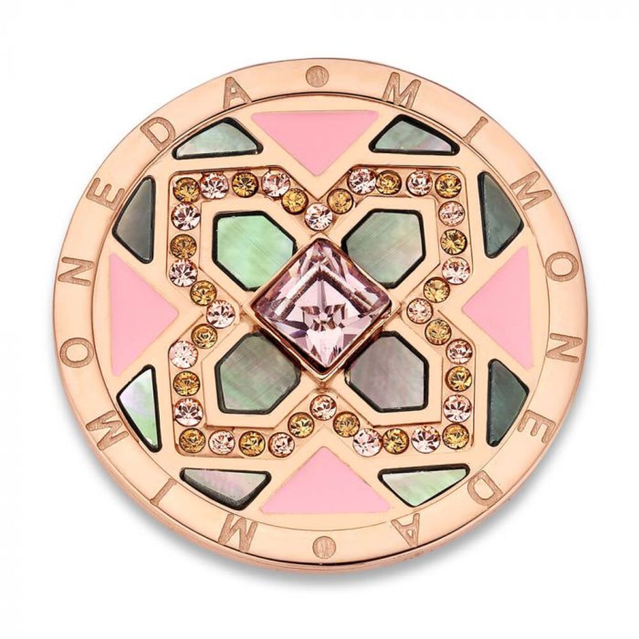 MI MONEDA GEMAAKT VAN EDELSTAAL, MAAT: L