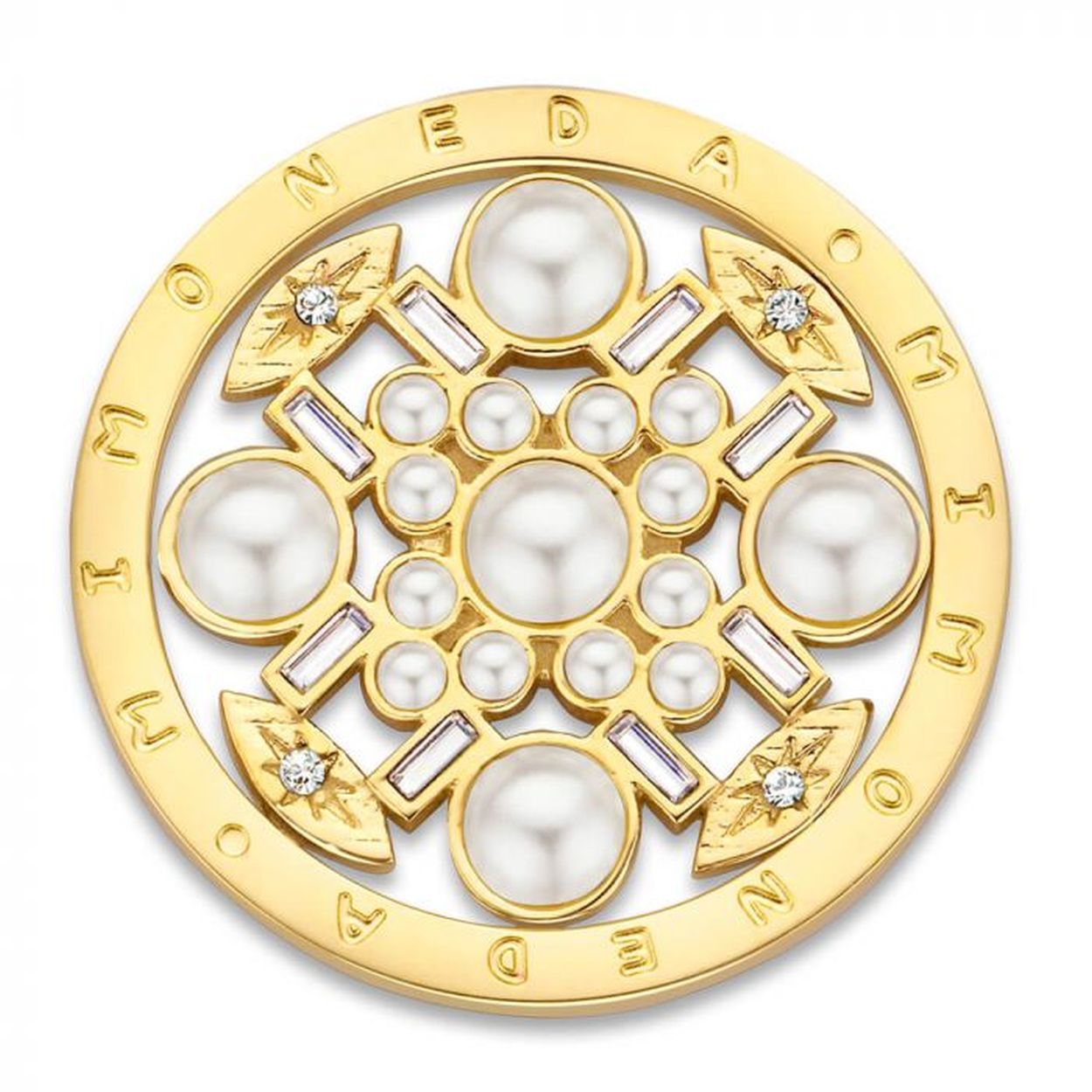 MI MONEDA GEMAAKT VAN EDELSTAAL, MAAT: M