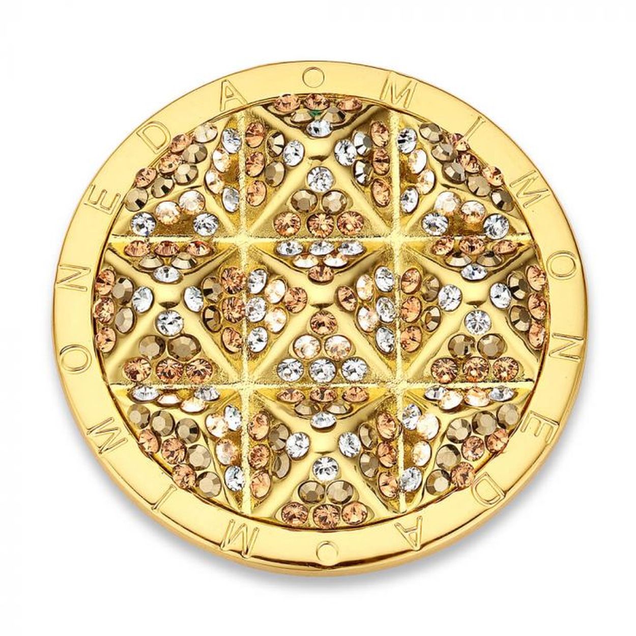 MI MONEDA GEMAAKT VAN EDELSTAAL, MAAT: L