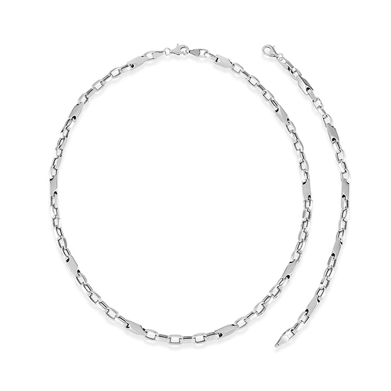 Deze collier is van het merk Swing Jewels. Het is een damessieraad gemaakt van zilver. De/Het collier is zilver van kleur.