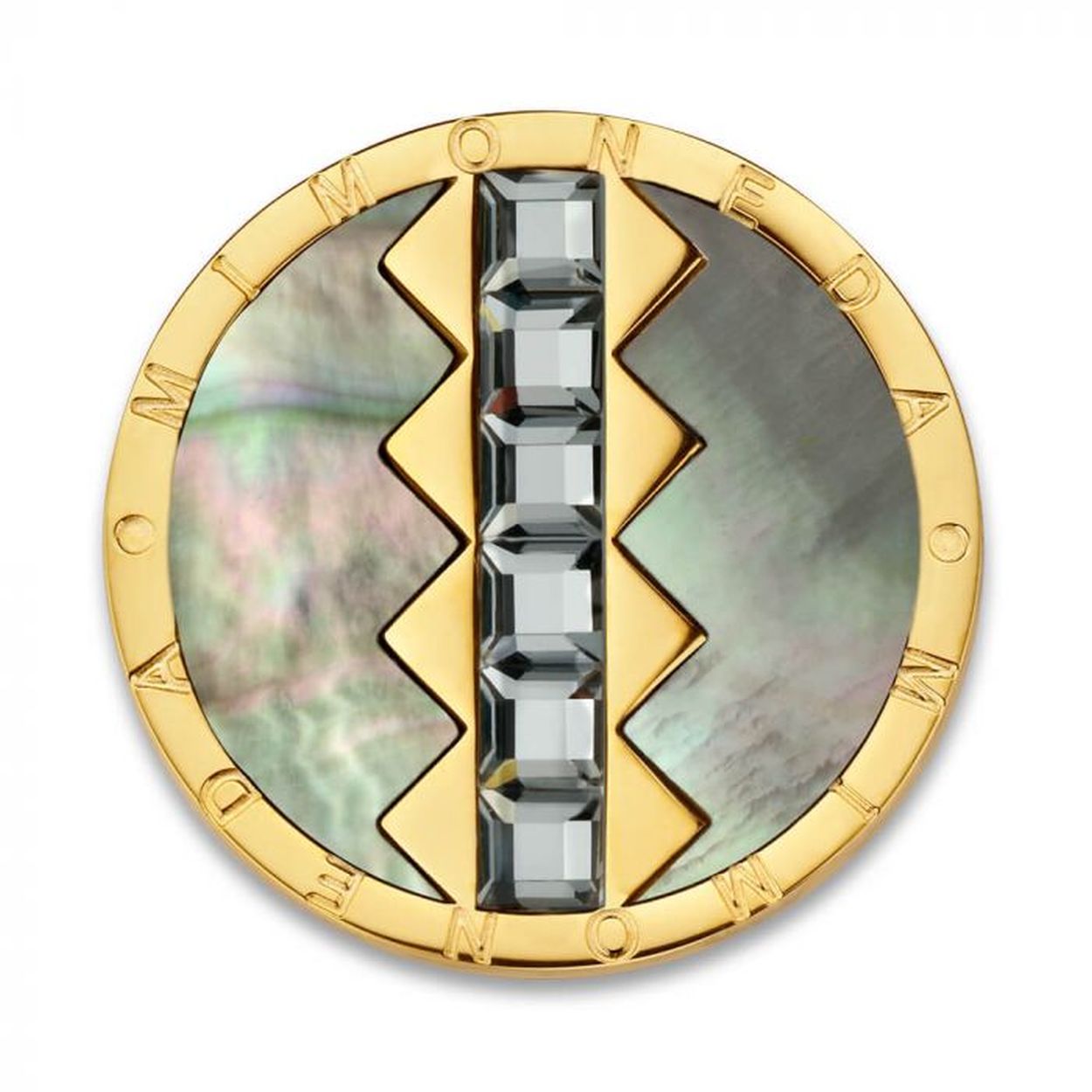 MI MONEDA GEMAAKT VAN EDELSTAAL, MAAT: M