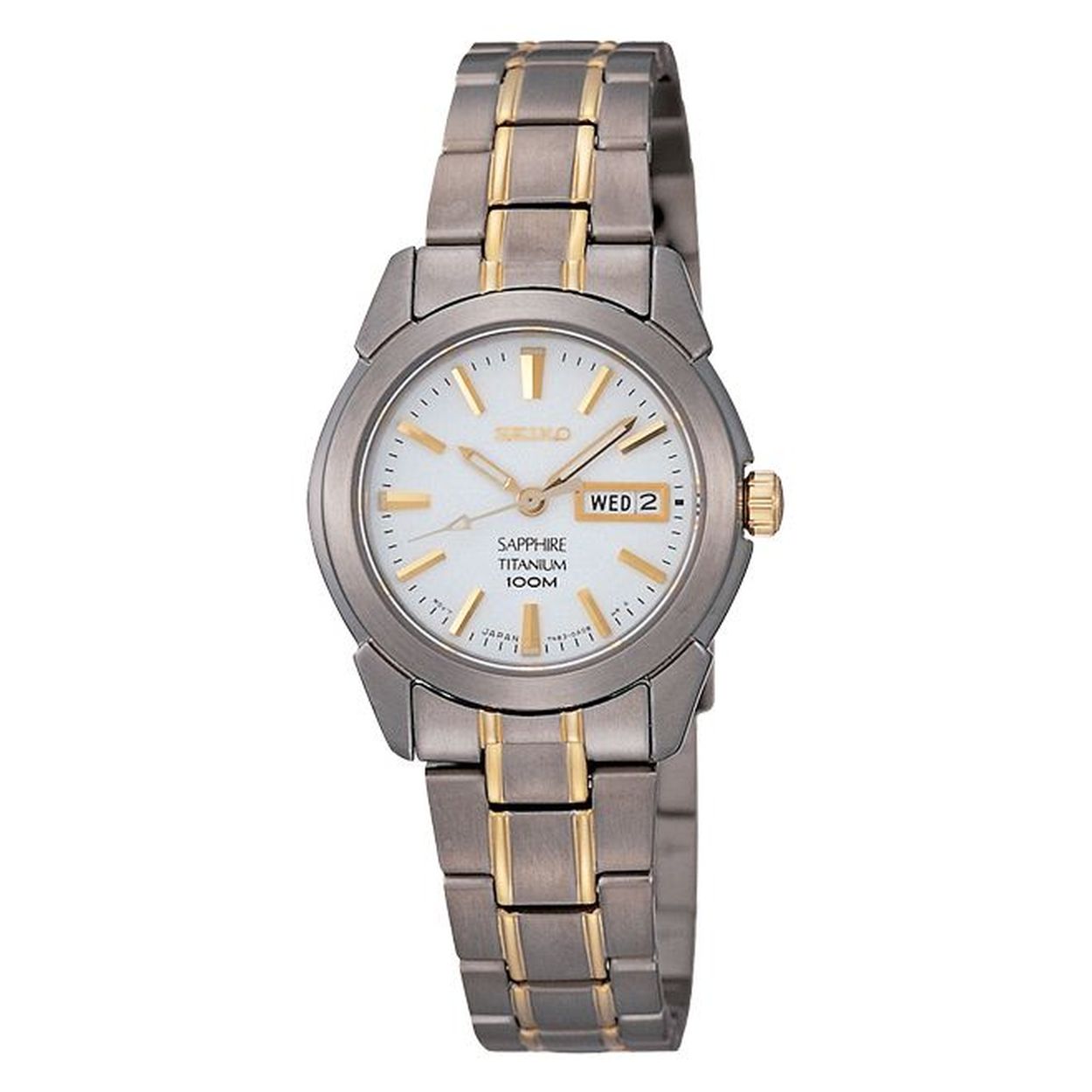 Ontdek de schitterende SEIKO SXA115P1. Een titanium horloge met een kastmaat van 25.5 mm.