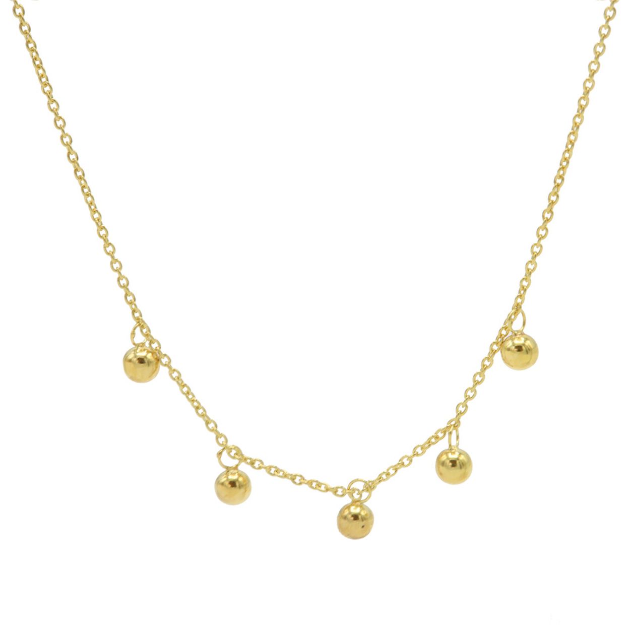 Dit is een collier van het merk Karma.