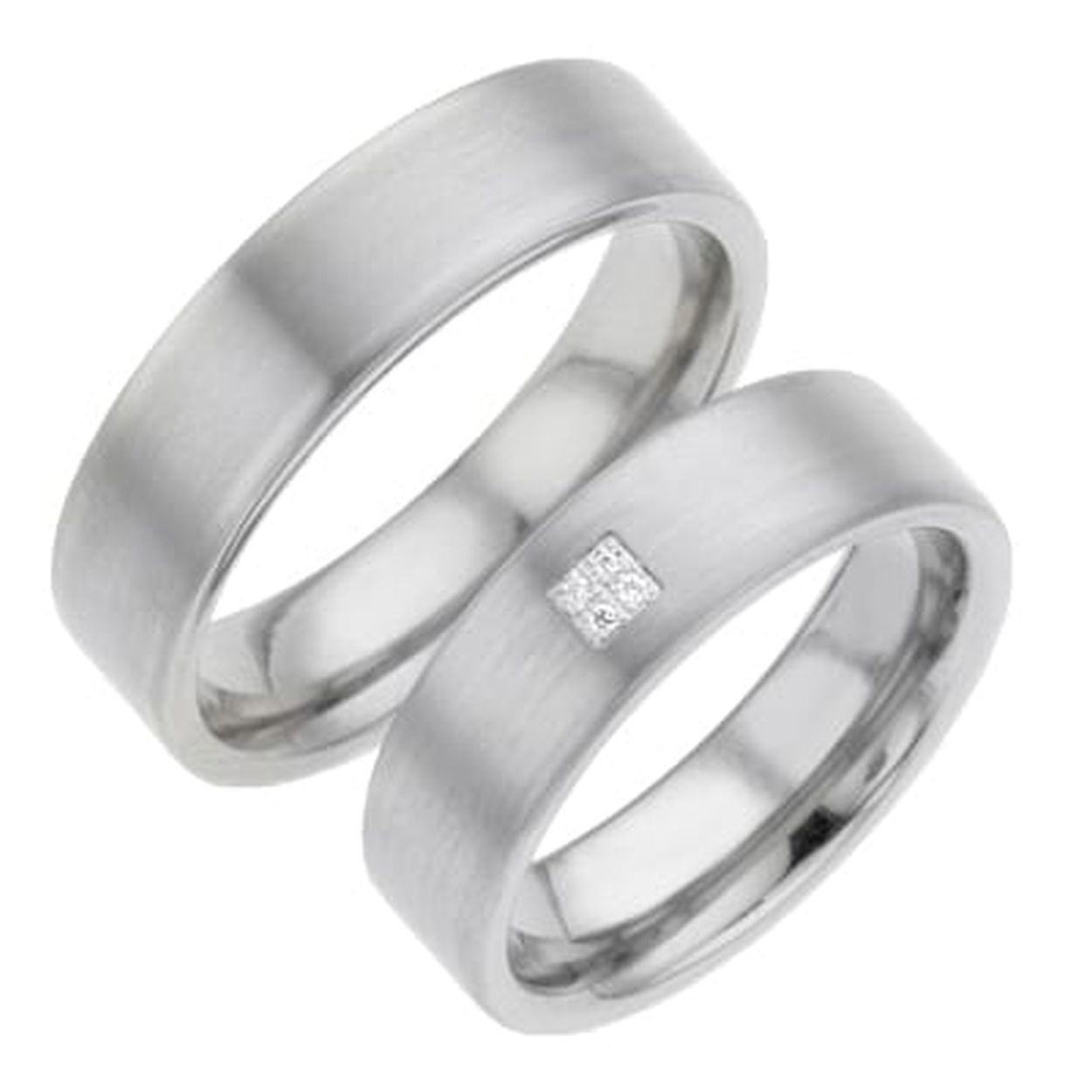 Alliance Trouwringen T642. Deze ring is gemaakt van Titanium.