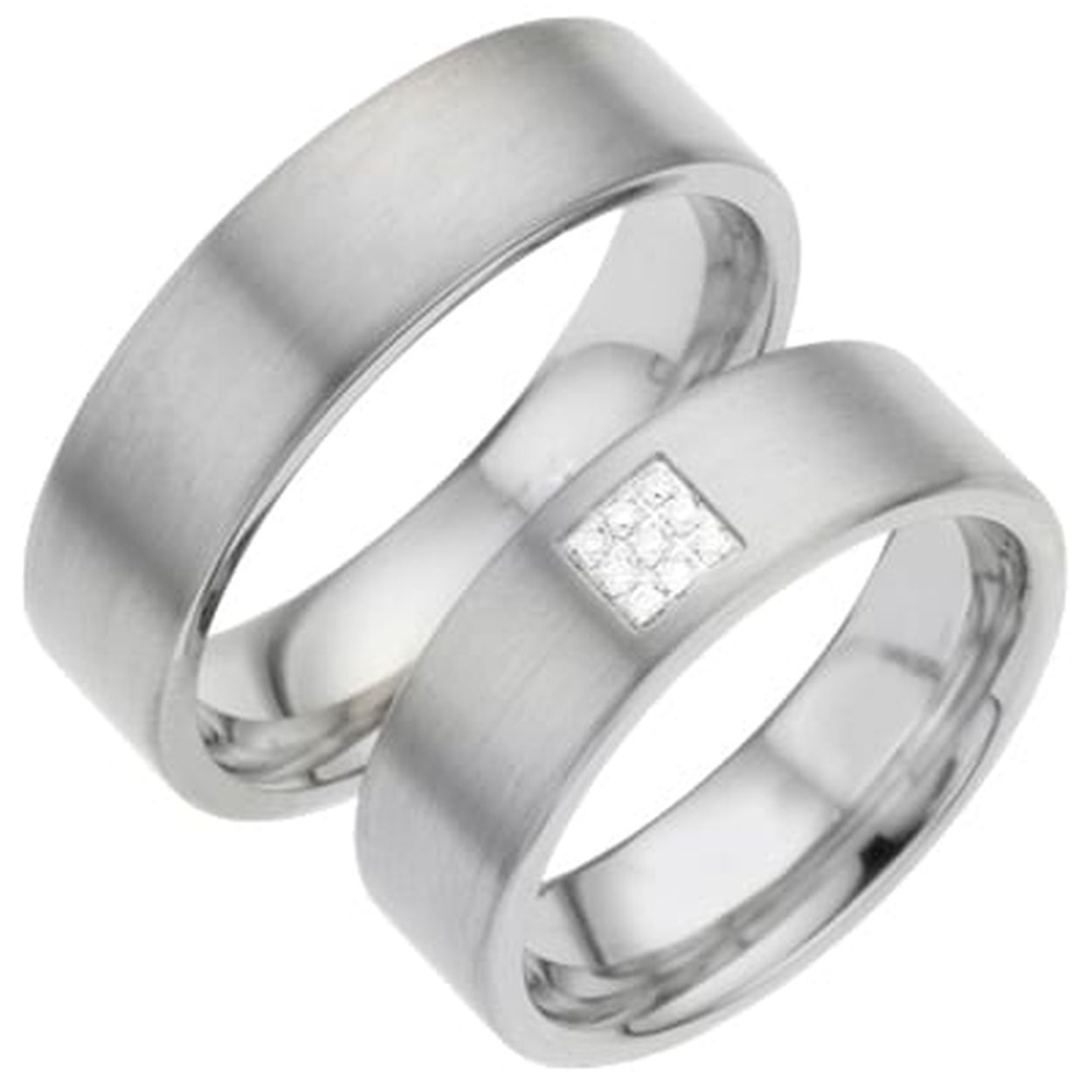 Alliance zilveren Trouwringen T659. Deze ring is gemaakt van Titanium.