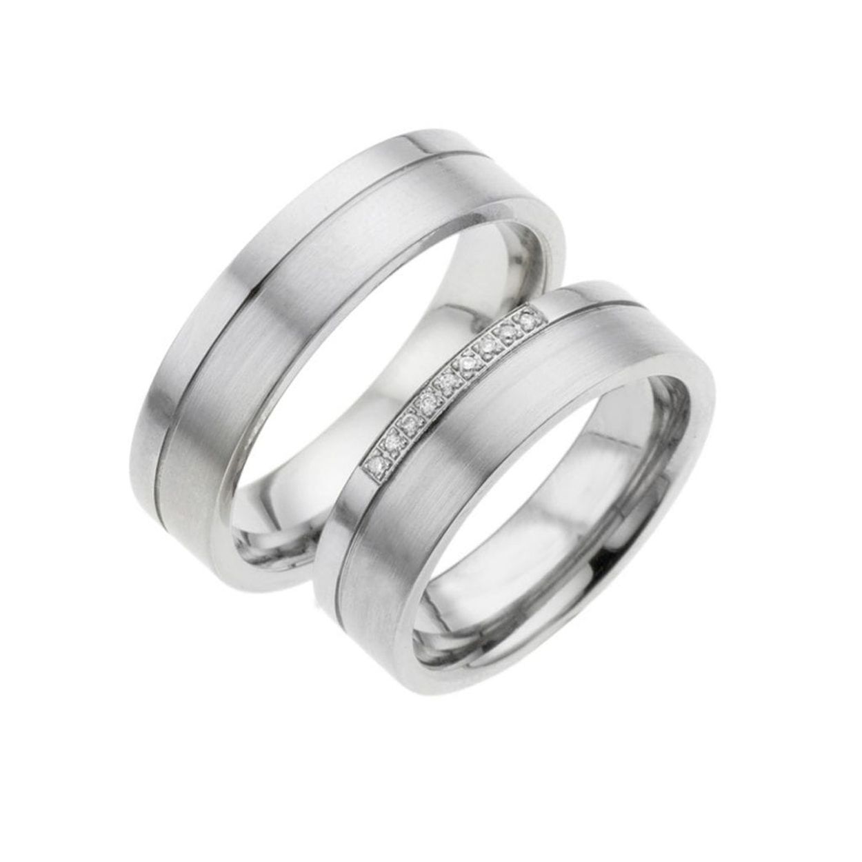 Alliance Trouwringen T694CT. Deze ring is gemaakt van Titanium.