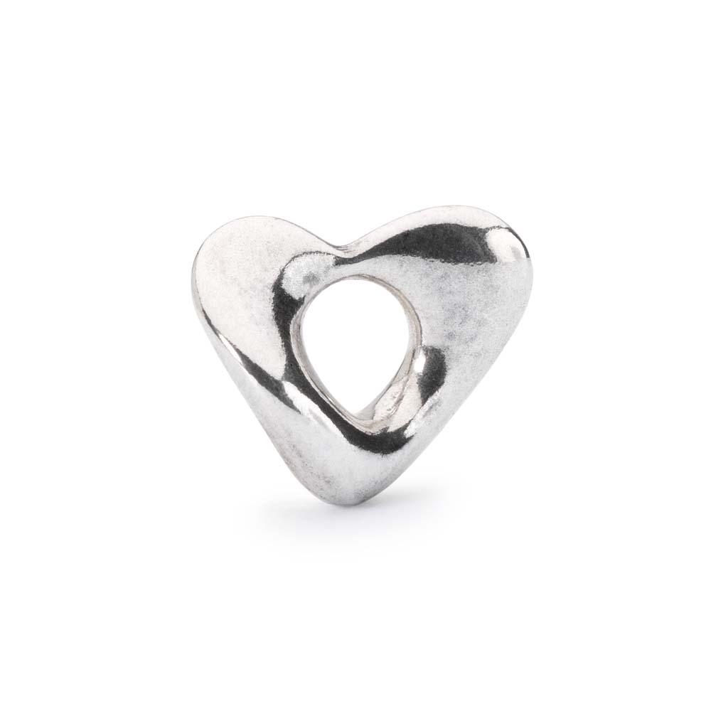 Trollbeads Teder hart klein TAGBE-00242