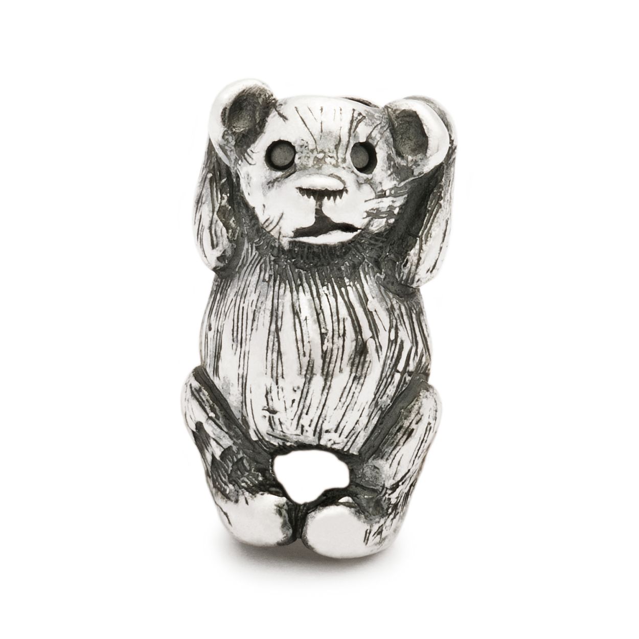 Knuffelbeer: De kleine teddybeer geeft het gevoel van geborgenheid dat de meeste mensen uit hun jeugd kennen. Dit beertje aan je armband vrolijkt je op en geeft je troost.