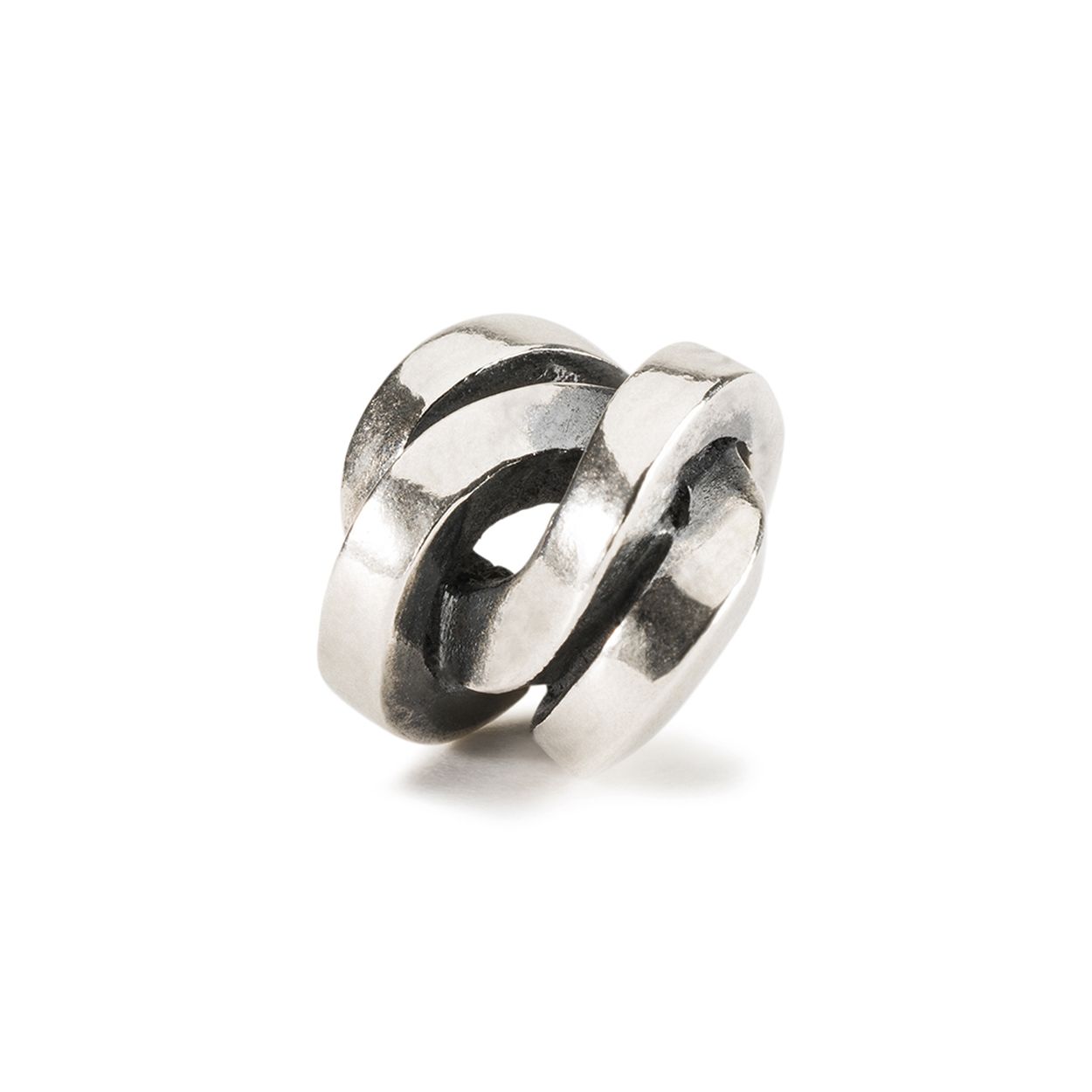 Trollbeads bedel knoop van moed: Door actief te zijn en moed te tonen haal je alles uit het leven.