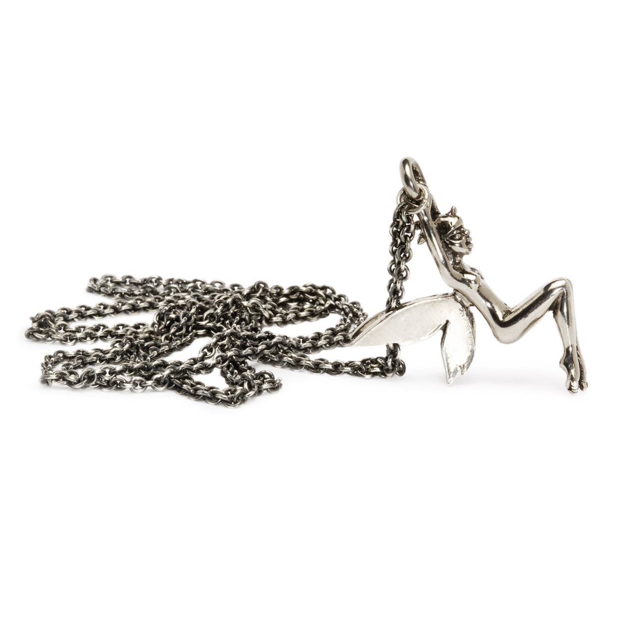 Sterling zilveren collier met elfje [90 cm]