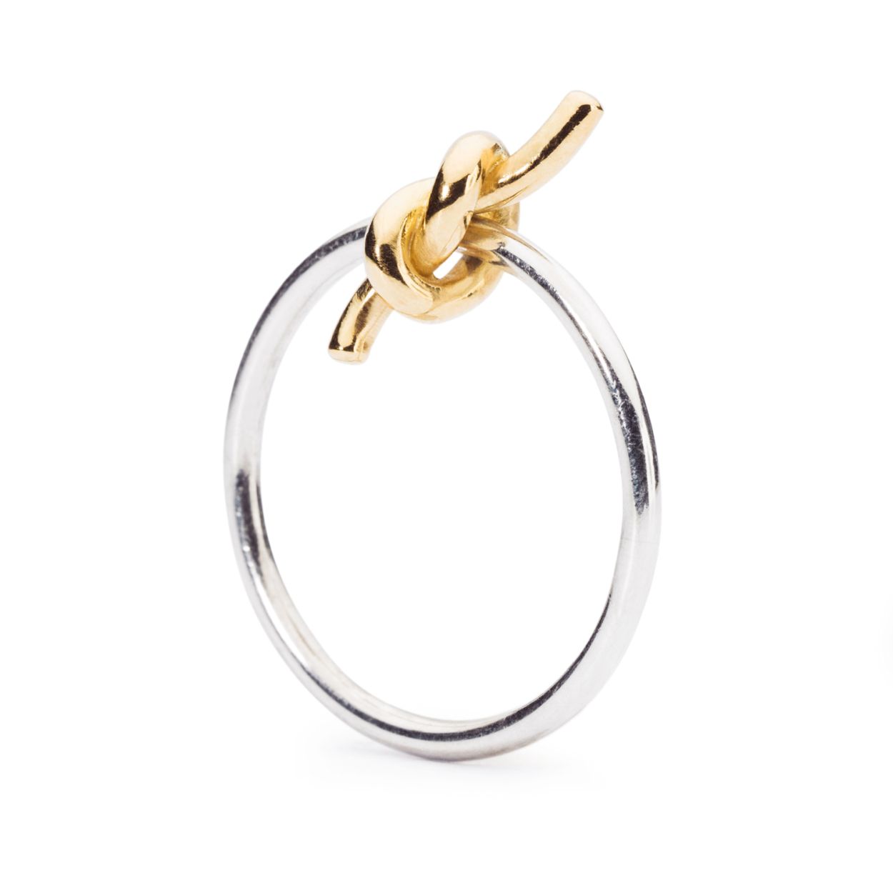 Ring met gouden strik