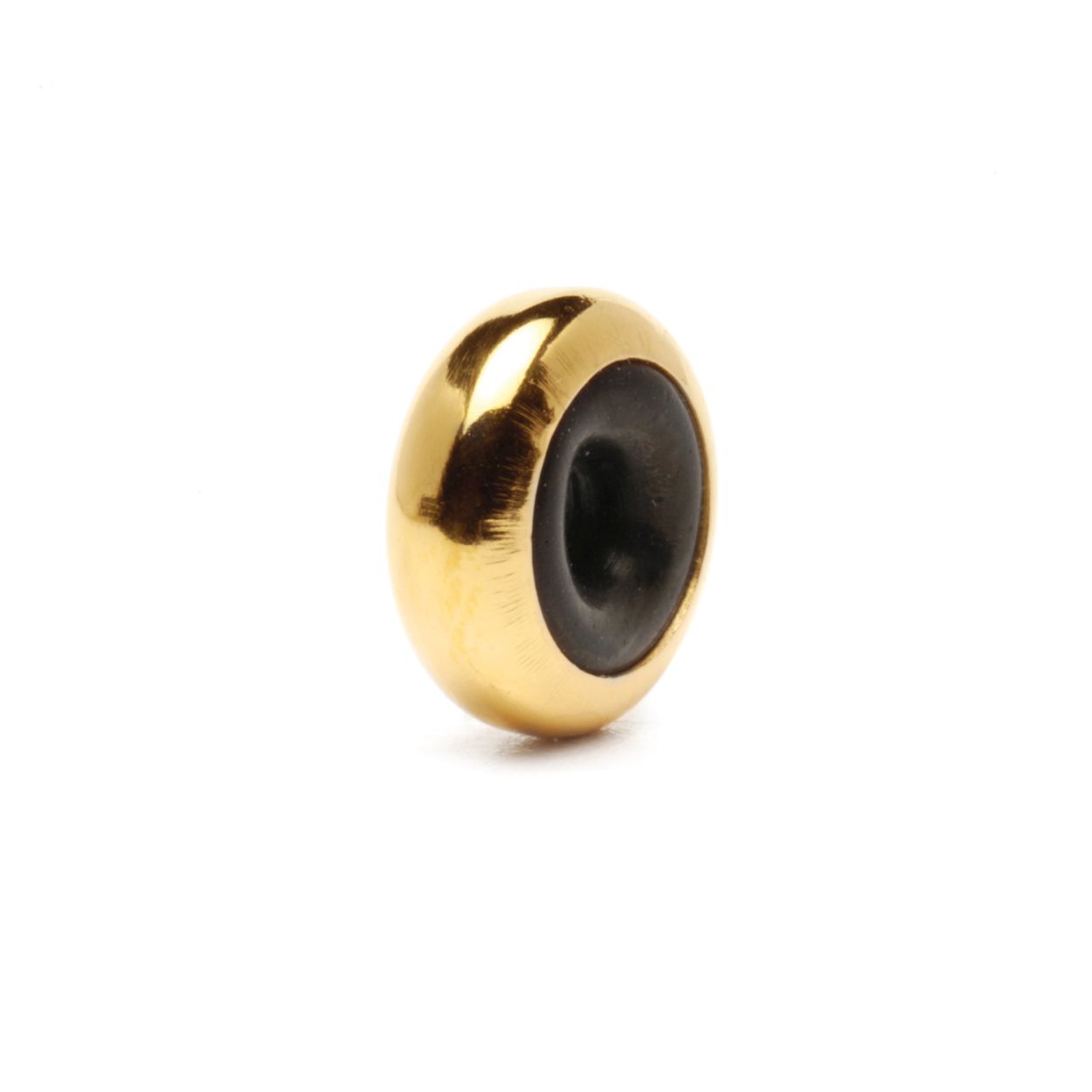 Stopper, goud
...Las af en toe in je leven een kleine pauze in... of tussen de kralen die heen en weer over je armband rollen.