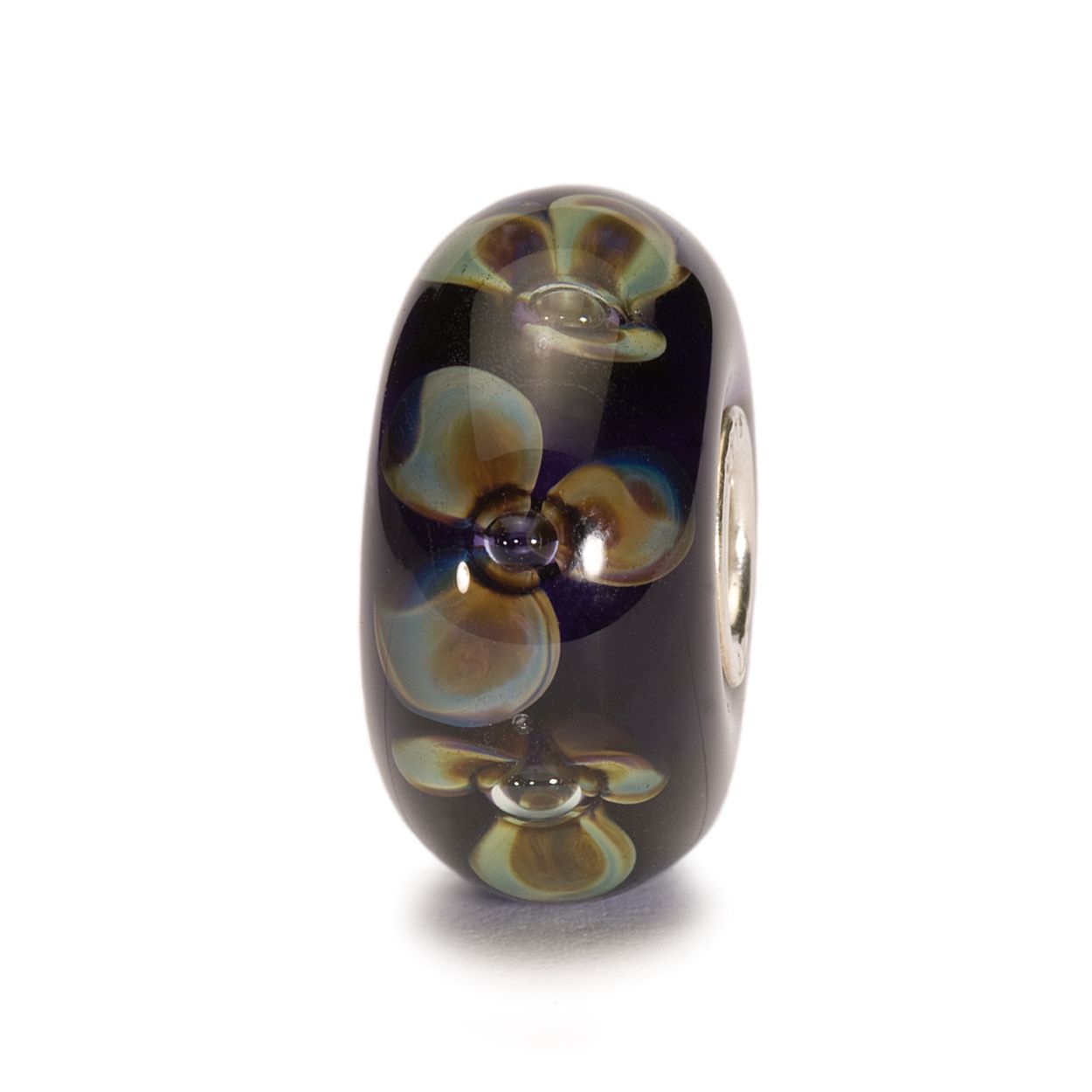 Trollbeads indigo bloeme