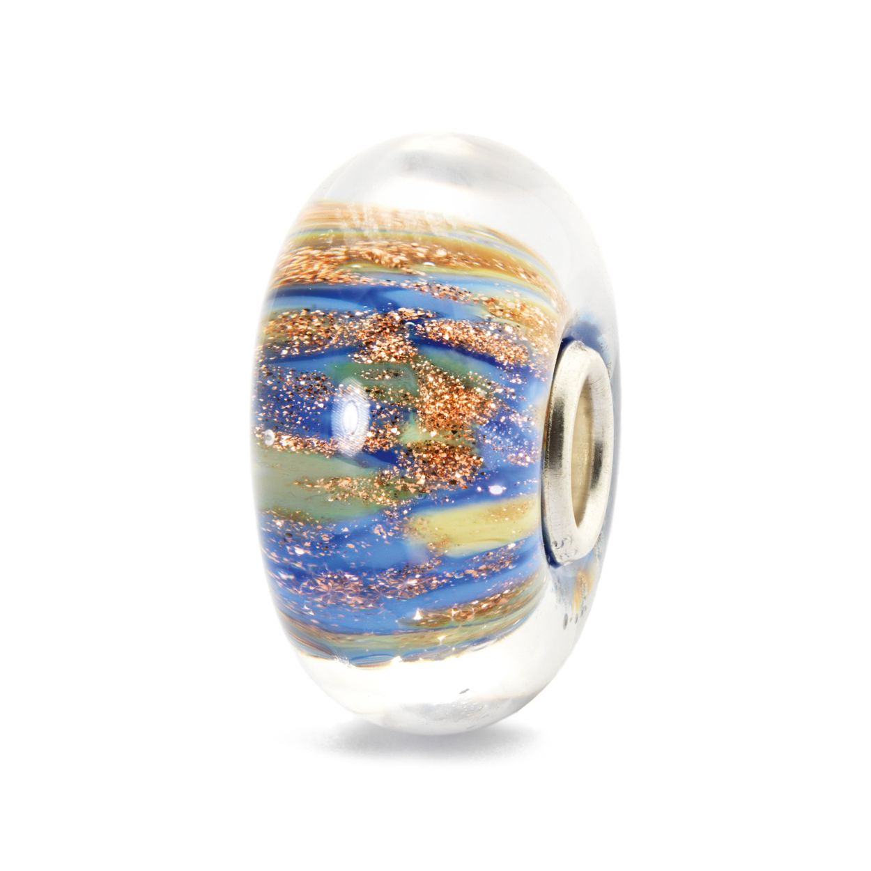 Trollbeads Fontein van leven: Water spuit uit de fontein omhoog en bevloeit al het leven.