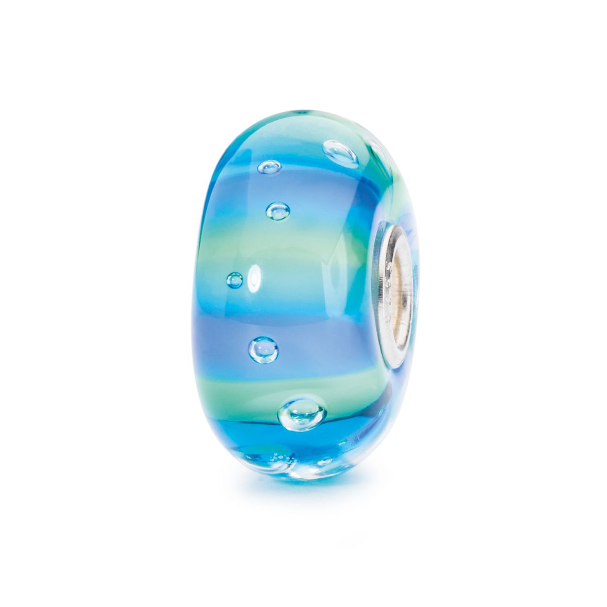 Zeebodem: Langzaam borrelende belletjes als een boodschap vanaf de weelderige zeebodem.