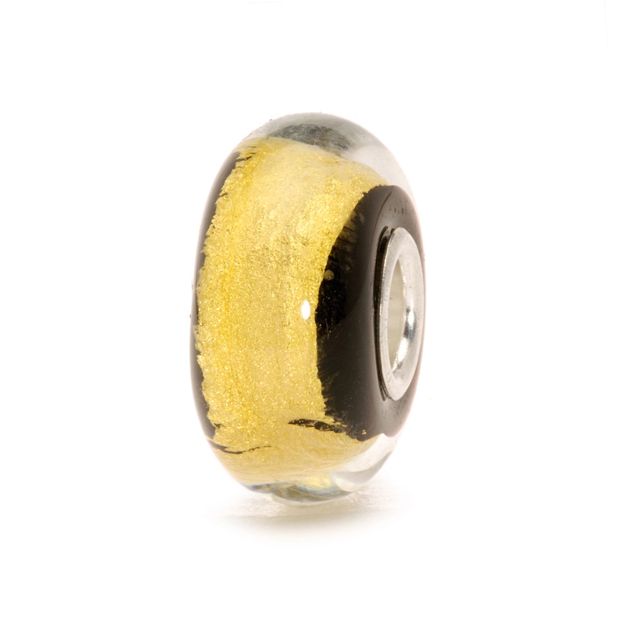 Zwart goud: Deze Trollbead herbergt, evenals alle chakra kralen, puur 22 karaats goud.
