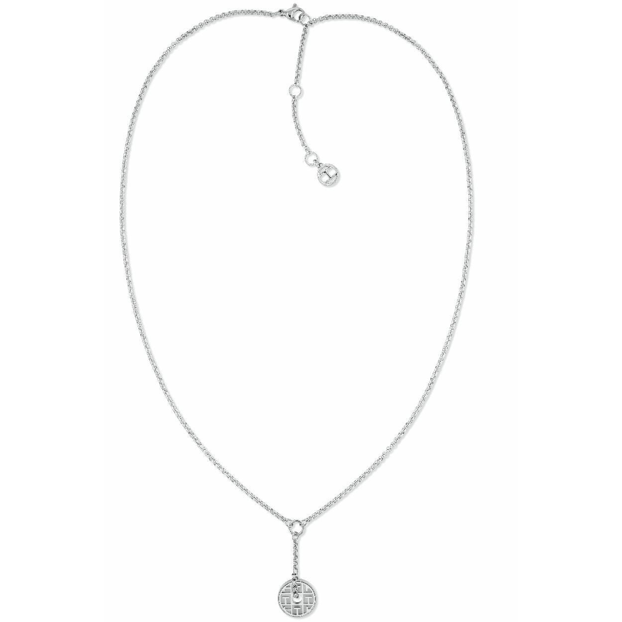 Tommy Hilfiger TJ2780481 Dames Ketting 50,8 cm

Dit zilverkleurige Tommy Hilfiger collier TJ2780481 met coin mag niet ontbreken tussen jouw accessoires. Dit collier is gemakkelijk te combineren en staat perfect bij iedere outfit. Het collier is makkelijk te verstellen waardoor zijn pasvorm perfect is voor iedereen!