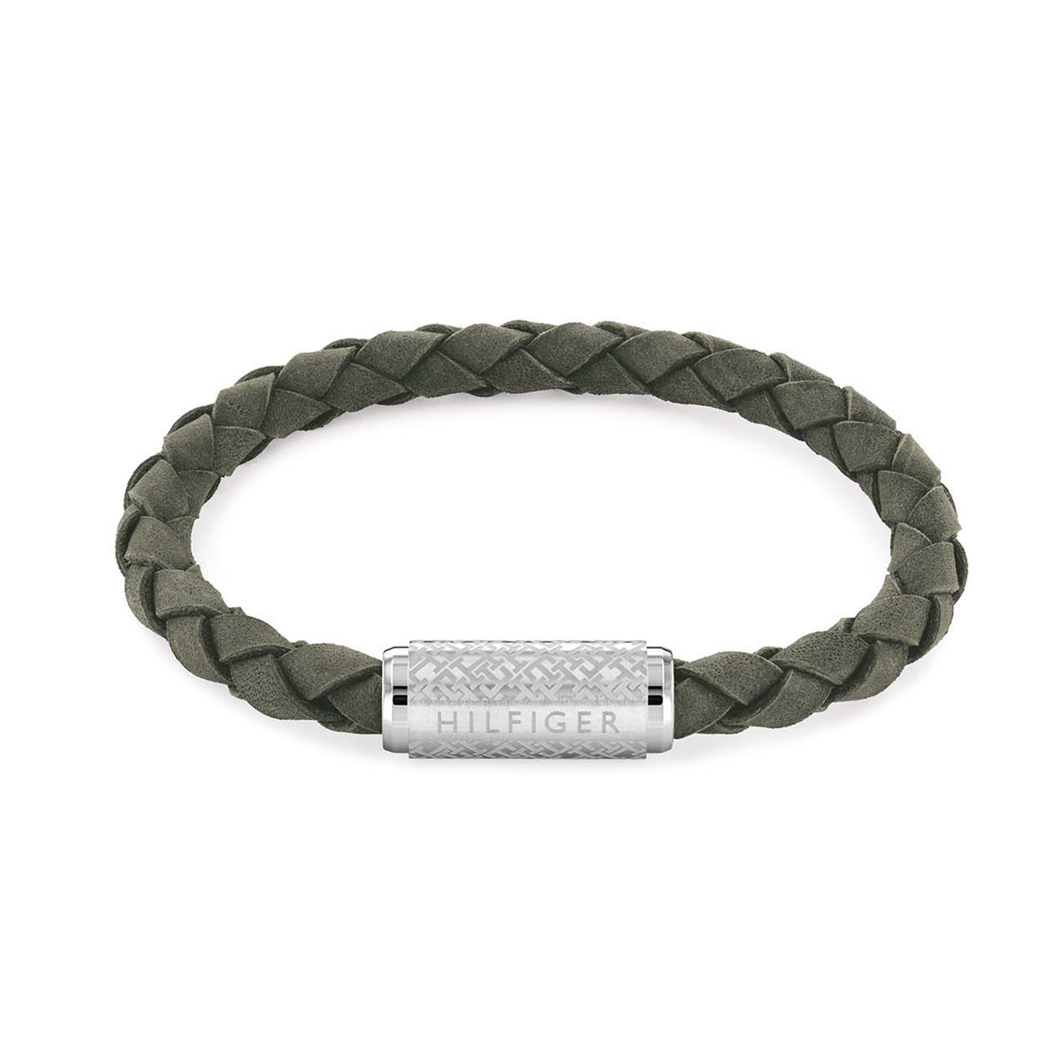 Tommy Hilfiger Jewels TJ2790481 Armband Heren Groen
Deze unieke armband van Tommy Hilfiger uit de jewelry serie met nr: TJ2790481 is een stoer en chique model. De herenarmband is gemaakt van leer met in het midden een stalen tussenstuk met daarop het Tommy logo. De armband heeft een magnetische verstelbare sluiting en een totale lengte van 19cm.

Het merk:
Tommy Hilfiger is wereldwijd één van de grootste designer lifestyle merken en is internationaal bekend om haar classic American cool stijl. De sieraden zijn voor dames en heren met een eigen stijl, die niet bang zijn om dit aan de wereld te laten zien.

Specificaties:
- Artikelnr: TJ2790481
- Groene armband
- Materiaal: leer
- Lengte: 19cm
- Heren sieraad