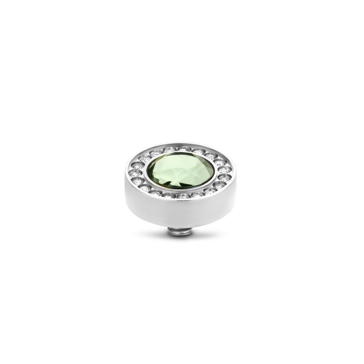 Het Melano Twisted Halo CZ steentje heeft een ronde vorm en is voorzien van kleine Zirkonia steentjes. Dit zorgt voor een extra shiny en stijlvolle look. Dit steentje past alleen op de sieraden van de Twisted collectie. De breedte is 10 cm.
Levertijd: 1-4 werkdagen