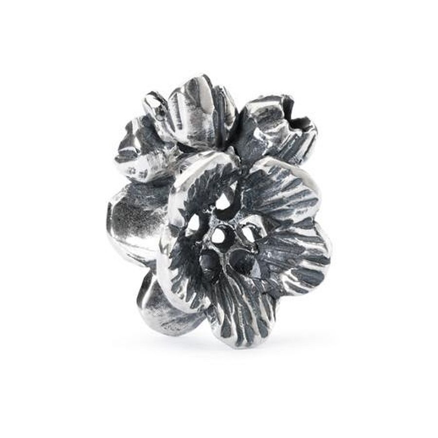 Zilveren bead Oost-Indische kers van het sieradenmerk Trollbeads. De bead heeft een zeer gedetailleerd oppervlak en is leuk te combineren met andere zilveren beads. Oost-Indische kers komt oorspronkelijk uit Peru - dat is de bakermat van oude culturen en het Incarijk.