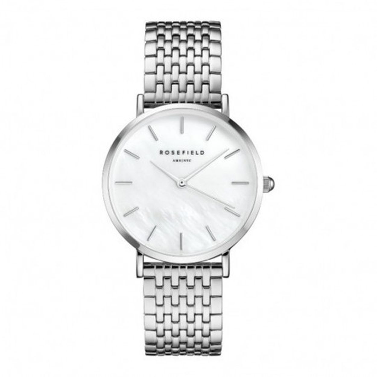 Dit model uit de upper east side collectie heeft een stalen band met vlindersluiting.De diameter van dit horloge is 33 mm.

